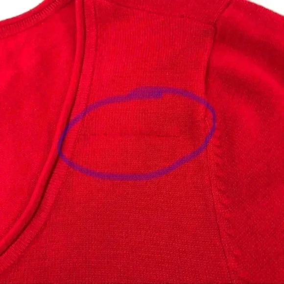 Lane Bryant Pullover Sweater Red Size 18/20 - Picture 12 of 13